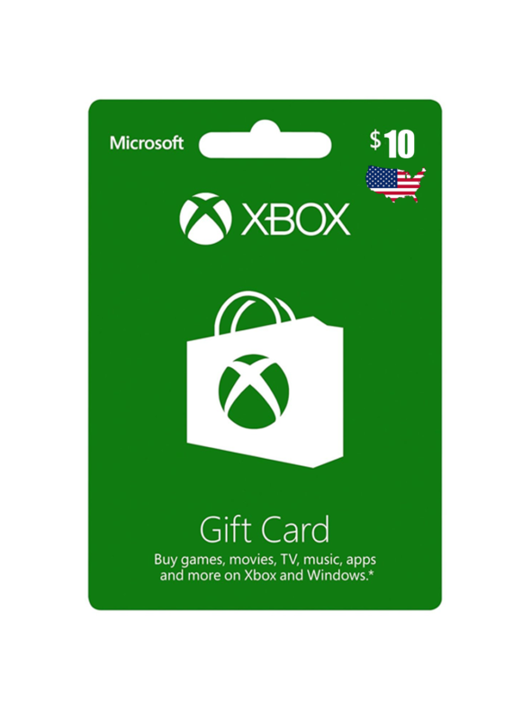 Xbox 10 USD Gift Card (United States) - Digital Key